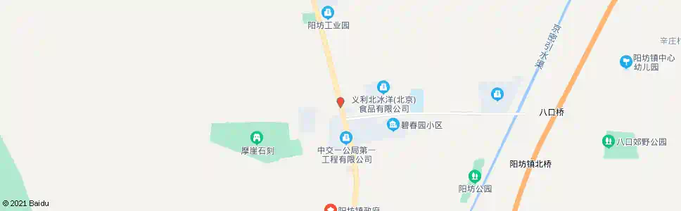 北京阳坊北站_公交站地图_北京公交_妙搜公交查询2025