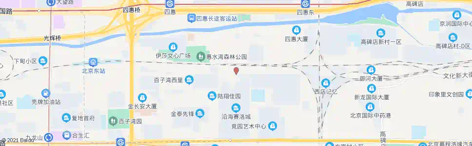 北京水南庄东_公交站地图_北京公交_妙搜公交查询2025