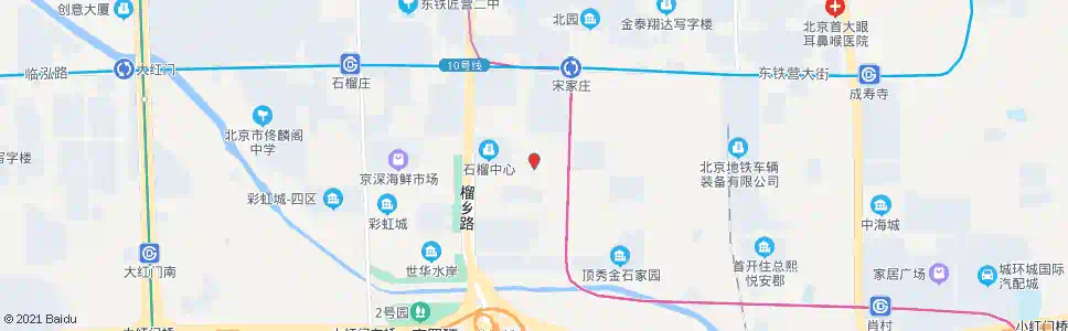 北京双庙西_公交站地图_北京公交_妙搜公交查询2025