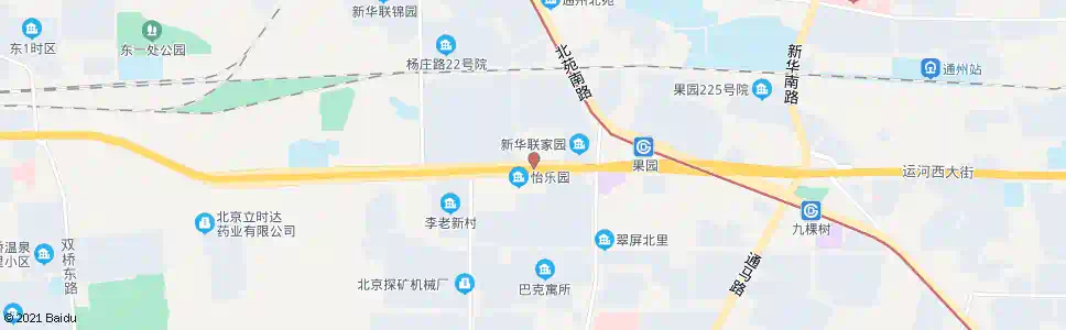 北京新华联家园_公交站地图_北京公交_妙搜公交查询2025