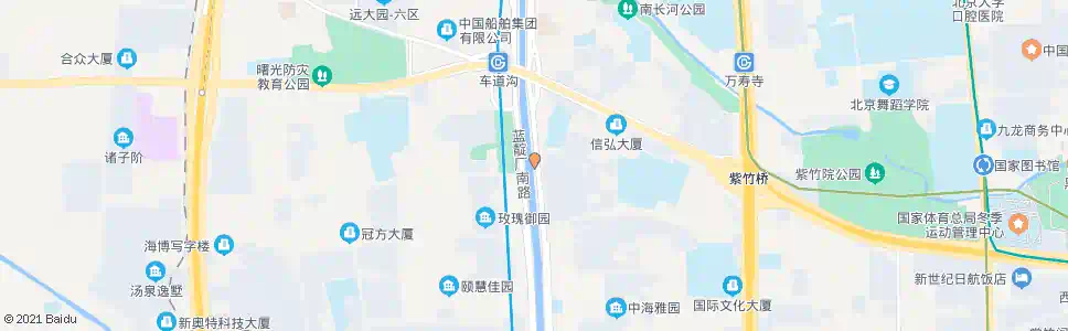 北京善家坟(北行)_公交站地图_北京公交_妙搜公交查询2025