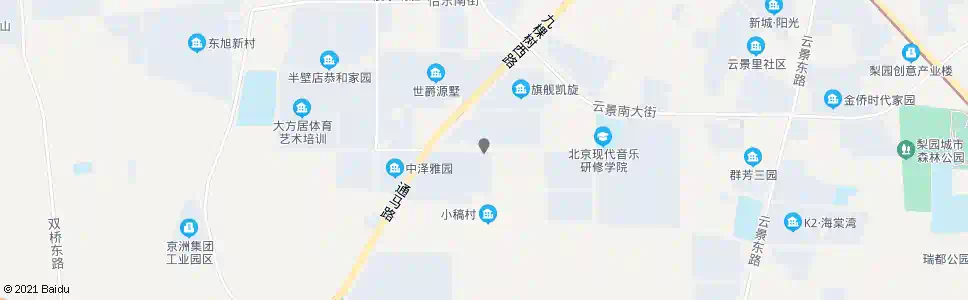 北京万盛北街_公交站地图_北京公交_妙搜公交查询2025