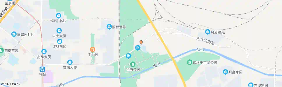北京东八间房_公交站地图_北京公交_妙搜公交查询2025