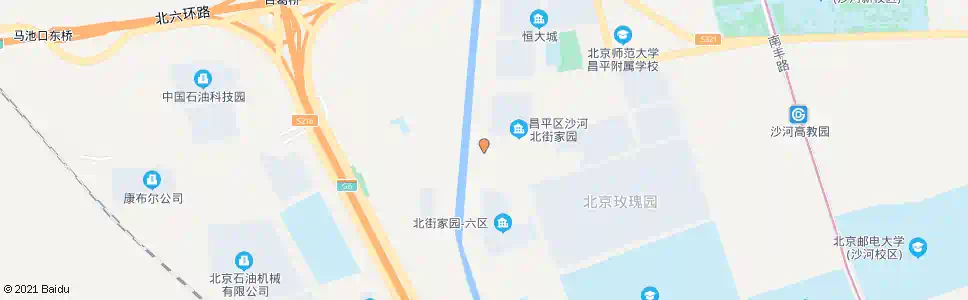 北京北街家园七区西门_公交站地图_北京公交_妙搜公交查询2025