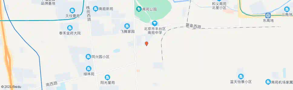 北京红房子路口南_公交站地图_北京公交_妙搜公交查询2025