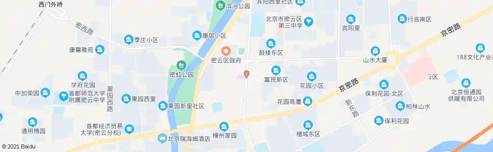 北京密云鼓楼_公交站地图_北京公交_妙搜公交查询2025