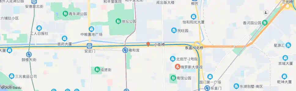 北京小街桥车站_公交站地图_北京公交_妙搜公交查询2025