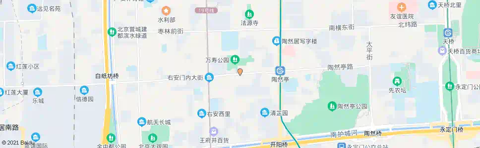 北京半步桥_公交站地图_北京公交_妙搜公交查询2025