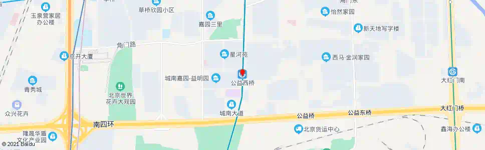 北京地铁公益西桥站_公交站地图_北京公交_妙搜公交查询2025