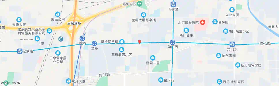 北京北甲地_公交站地图_北京公交_妙搜公交查询2025