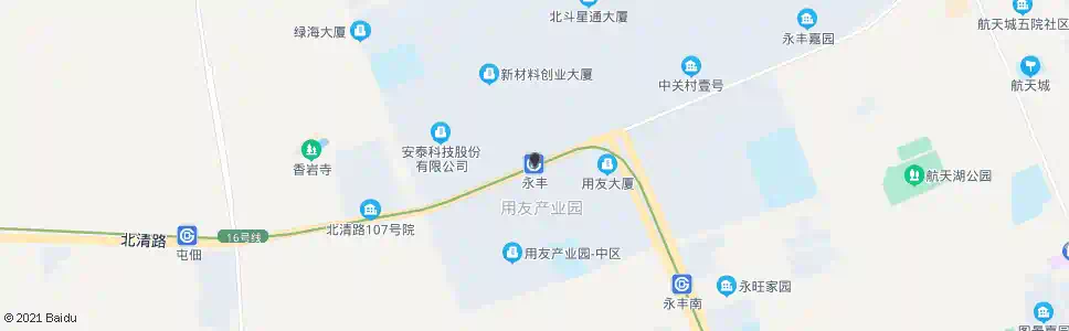 北京永丰站_公交站地图_北京公交_妙搜公交查询2025