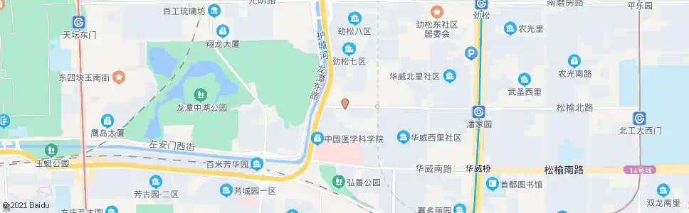 北京潘家园路西口_公交站地图_北京公交_妙搜公交查询2025
