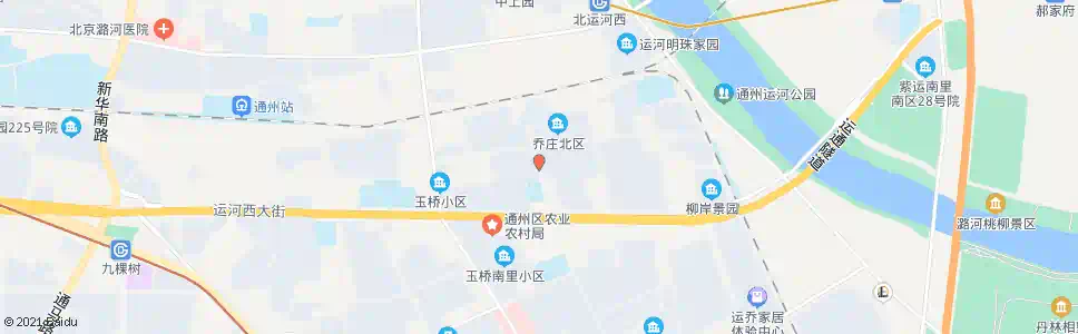 北京玉桥北里_公交站地图_北京公交_妙搜公交查询2025