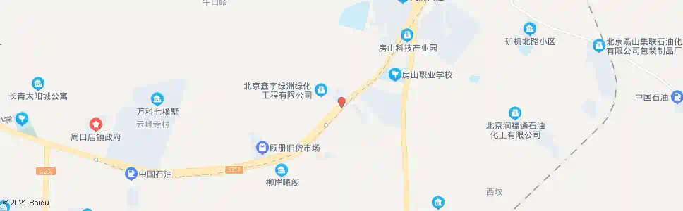 北京牛山路口_公交站地图_北京公交_妙搜公交查询2025
