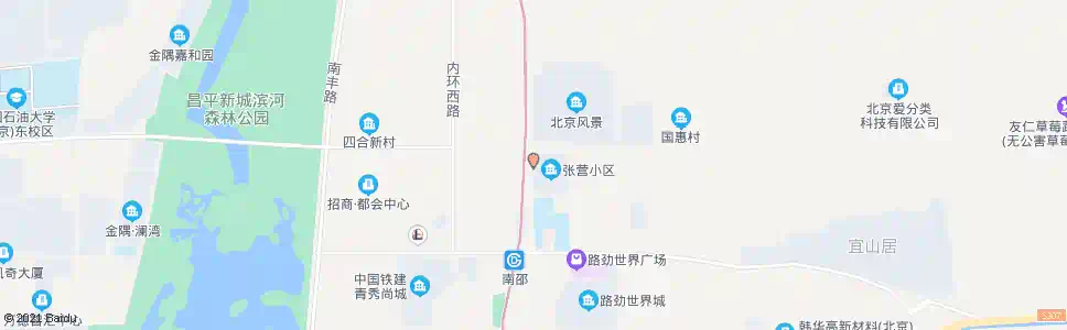 北京张营村_公交站地图_北京公交_妙搜公交查询2025