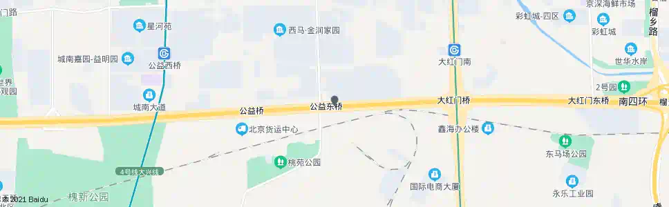 北京公益东桥东_公交站地图_北京公交_妙搜公交查询2025