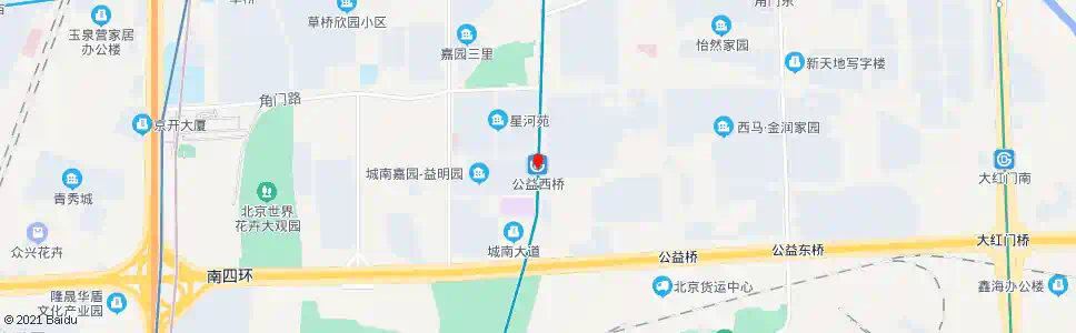 北京公益桥_公交站地图_北京公交_妙搜公交查询2025