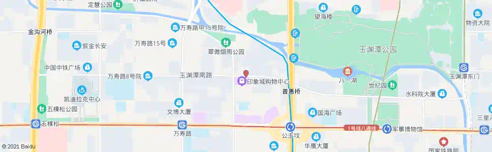 北京玉渊潭南路_公交站地图_北京公交_妙搜公交查询2025