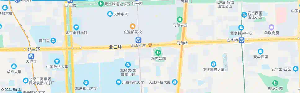 北京北太平桥东_公交站地图_北京公交_妙搜公交查询2025