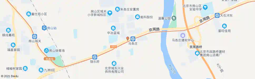 北京房山工业园区_公交站地图_北京公交_妙搜公交查询2025