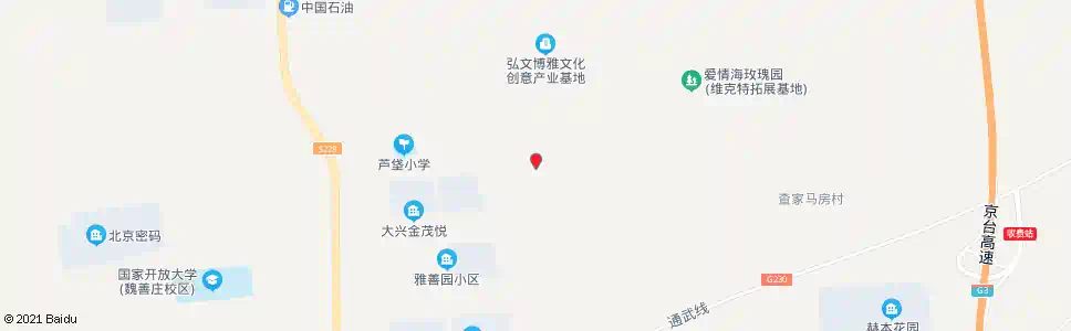 北京韩村_公交站地图_北京公交_妙搜公交查询2025