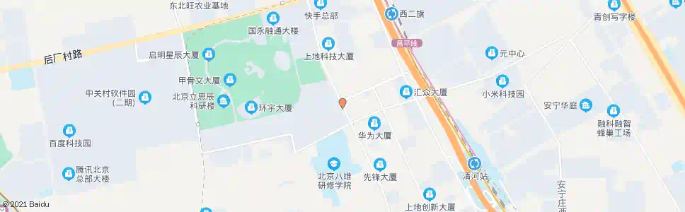北京软件园东站_公交站地图_北京公交_妙搜公交查询2025