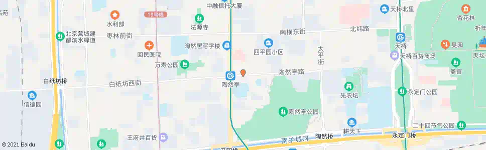 北京自新路口东_公交站地图_北京公交_妙搜公交查询2025