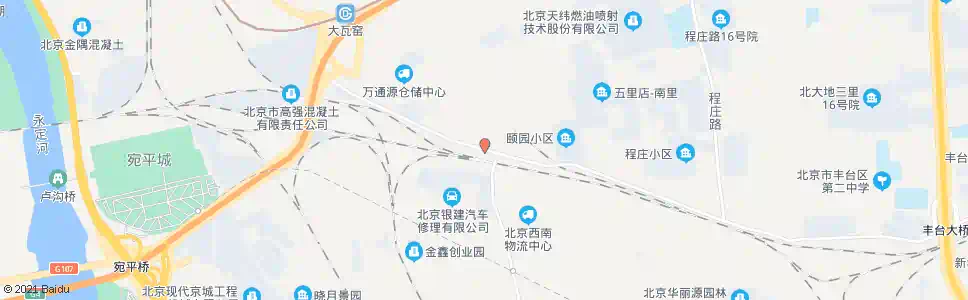 北京刘庄子_公交站地图_北京公交_妙搜公交查询2025