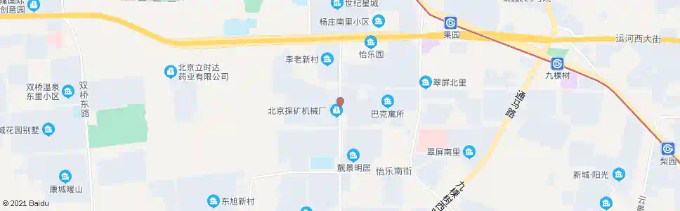 北京北探小区_公交站地图_北京公交_妙搜公交查询2025