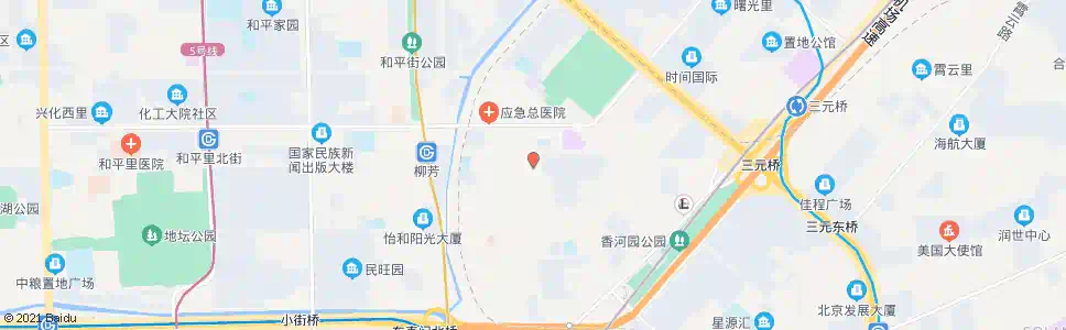 北京柳芳北里_公交站地图_北京公交_妙搜公交查询2025