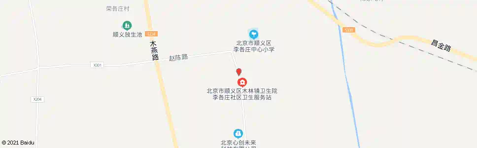 北京顺义李各庄_公交站地图_北京公交_妙搜公交查询2025