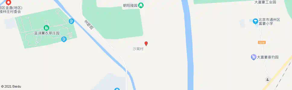 北京朝阳区沙窝_公交站地图_北京公交_妙搜公交查询2025