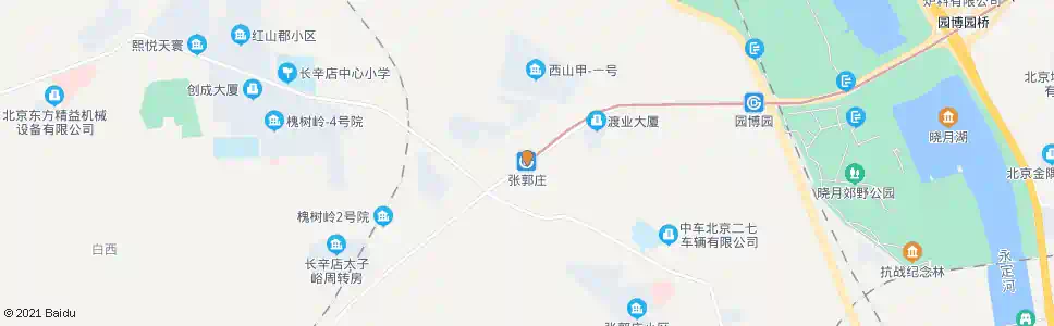 北京地铁张郭庄站_公交站地图_北京公交_妙搜公交查询2025