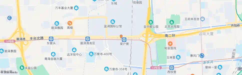 北京菜户营桥西_公交站地图_北京公交_妙搜公交查询2025
