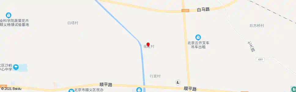 北京张镇侯庄_公交站地图_北京公交_妙搜公交查询2025