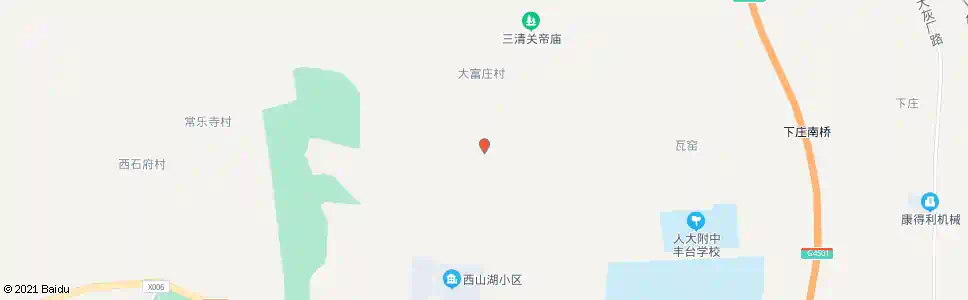 北京大福庄_公交站地图_北京公交_妙搜公交查询2025