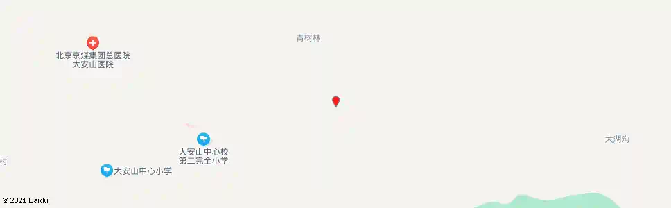 北京大安山西口(瞧煤涧)_公交站地图_北京公交_妙搜公交查询2025