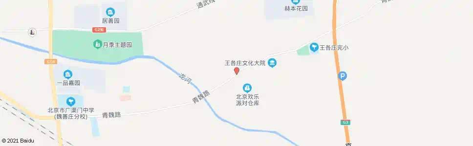 北京王各庄西口_公交站地图_北京公交_妙搜公交查询2025