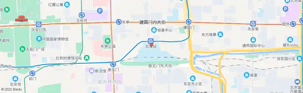 北京坝河_公交站地图_北京公交_妙搜公交查询2025