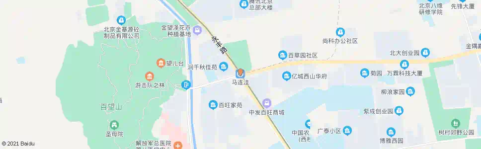 北京马连洼_公交站地图_北京公交_妙搜公交查询2025