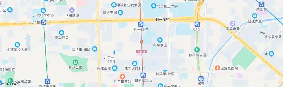 北京和平西桥南_公交站地图_北京公交_妙搜公交查询2025