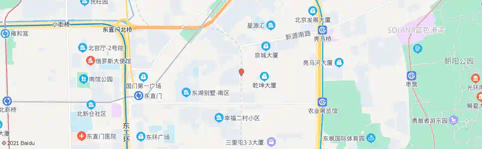 北京塔园村_公交站地图_北京公交_妙搜公交查询2025