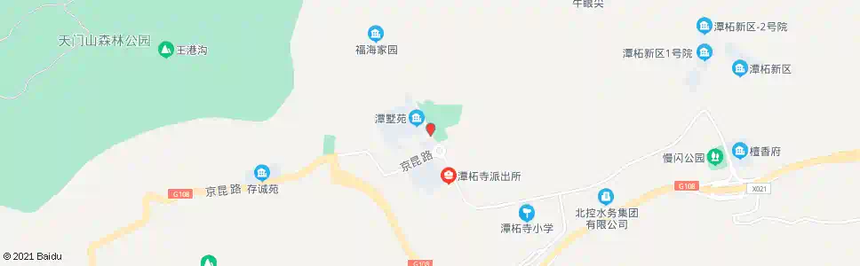 北京潭柘寺镇政府_公交站地图_北京公交_妙搜公交查询2025
