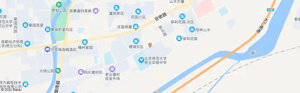 北京华远市场(新南路)_公交站地图_北京公交_妙搜公交查询2025