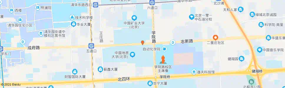 北京成府路口西_公交站地图_北京公交_妙搜公交查询2025