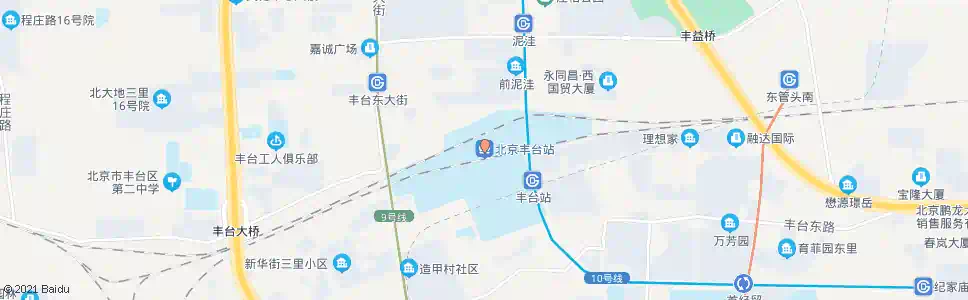 北京丰台站_公交站地图_北京公交_妙搜公交查询2025