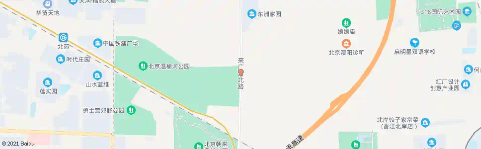 北京奶子房北_公交站地图_北京公交_妙搜公交查询2025