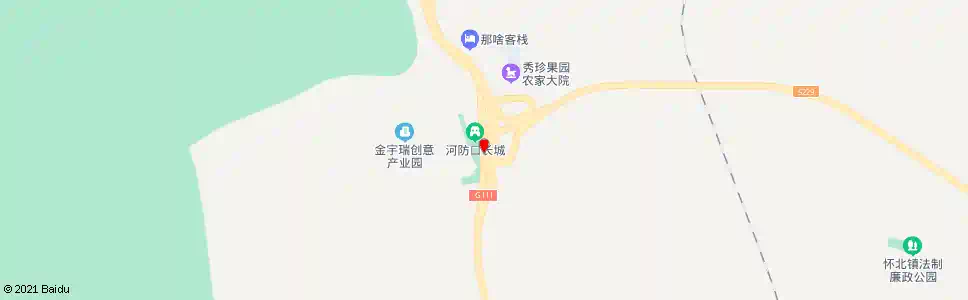 北京河防口_公交站地图_北京公交_妙搜公交查询2025
