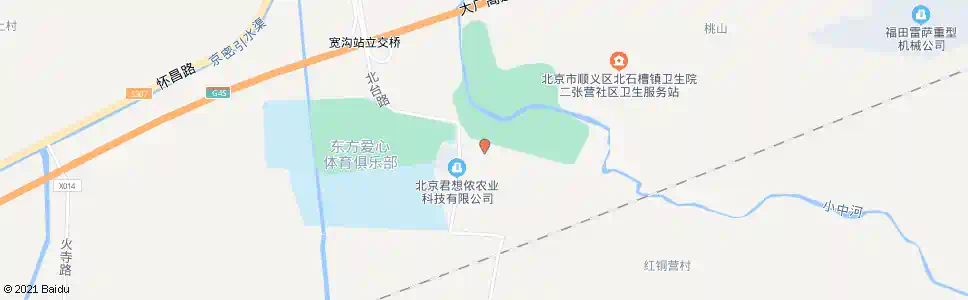 北京中滩营_公交站地图_北京公交_妙搜公交查询2025