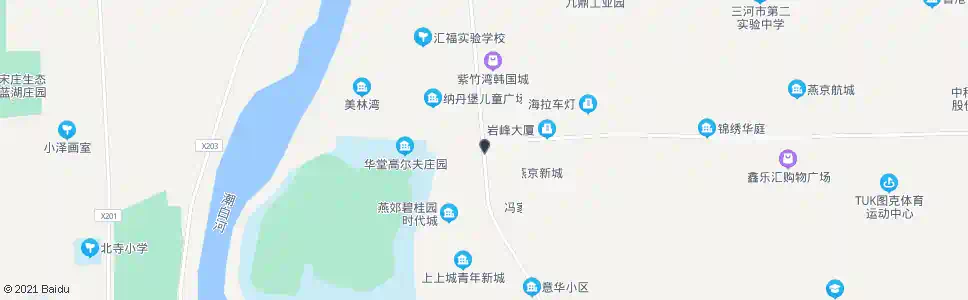 北京燕郊燕京新城小区_公交站地图_北京公交_妙搜公交查询2025